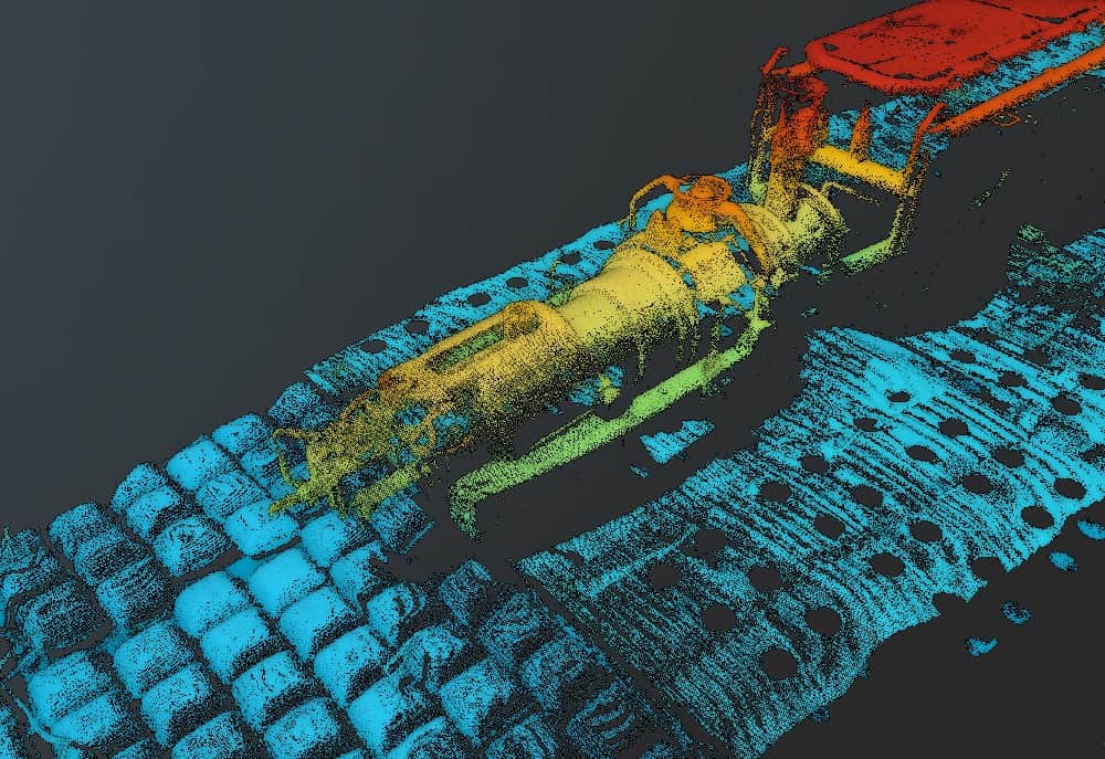 3D Laser subsea structure